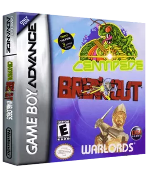 jeu 3 Games In One! - Breakout + Centipede + Warlords
